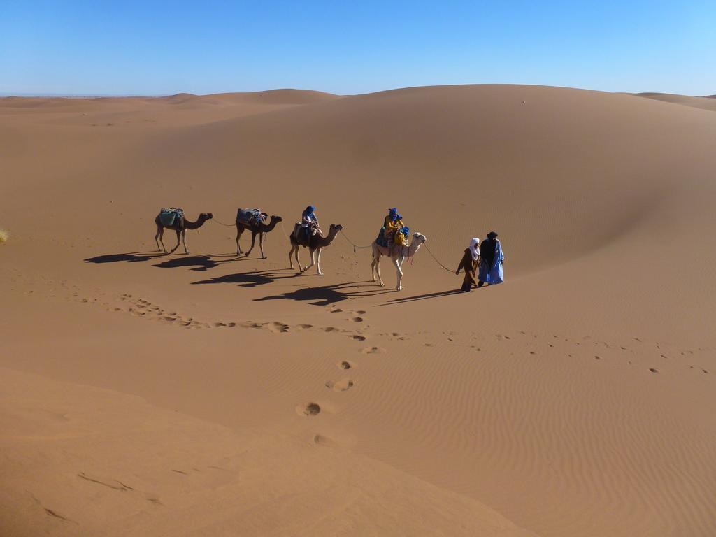 Camp Desert Bivouac Chegaga El Gouera Esterno foto