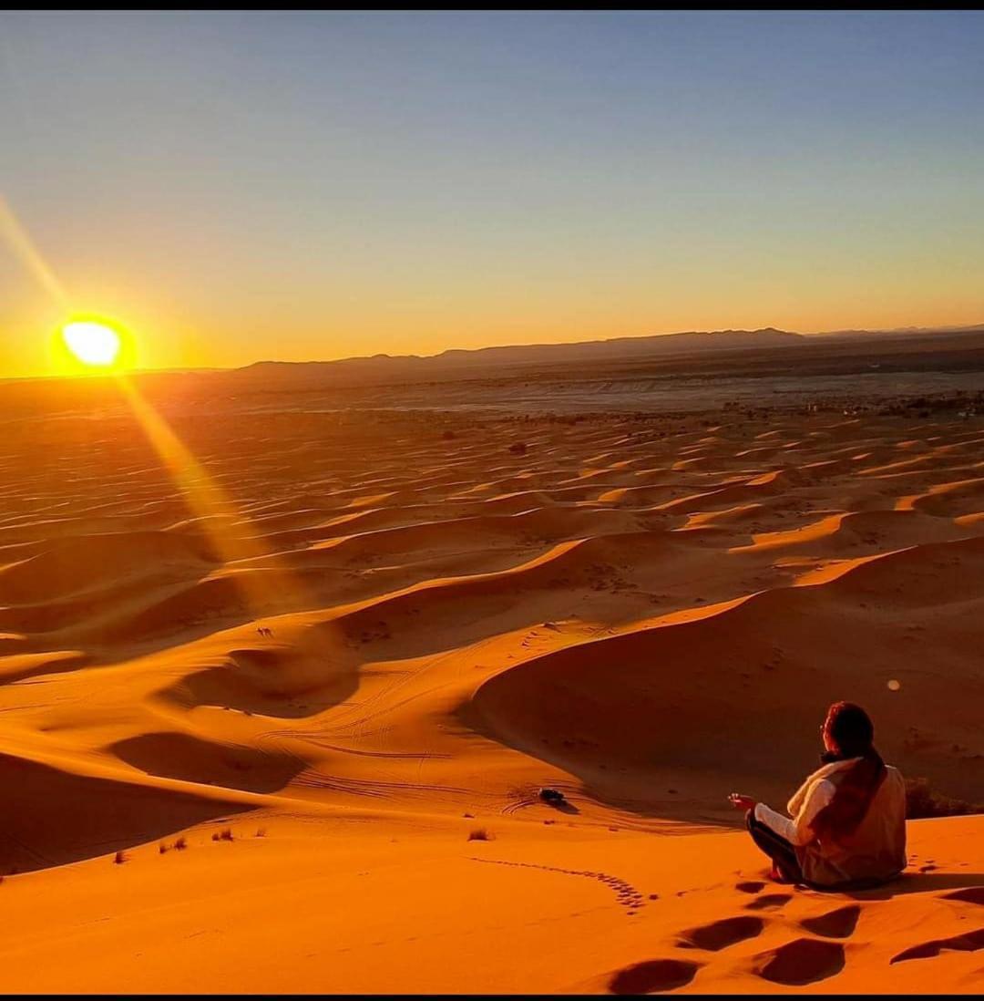 Camp Desert Bivouac Chegaga El Gouera Esterno foto