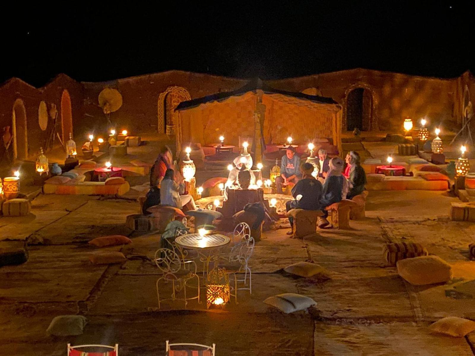 Camp Desert Bivouac Chegaga El Gouera Esterno foto