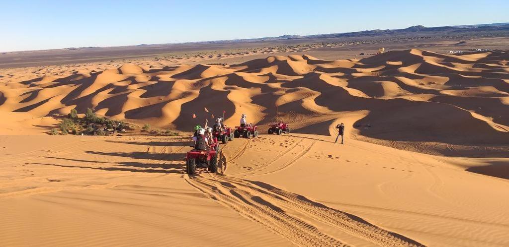 Camp Desert Bivouac Chegaga El Gouera Esterno foto