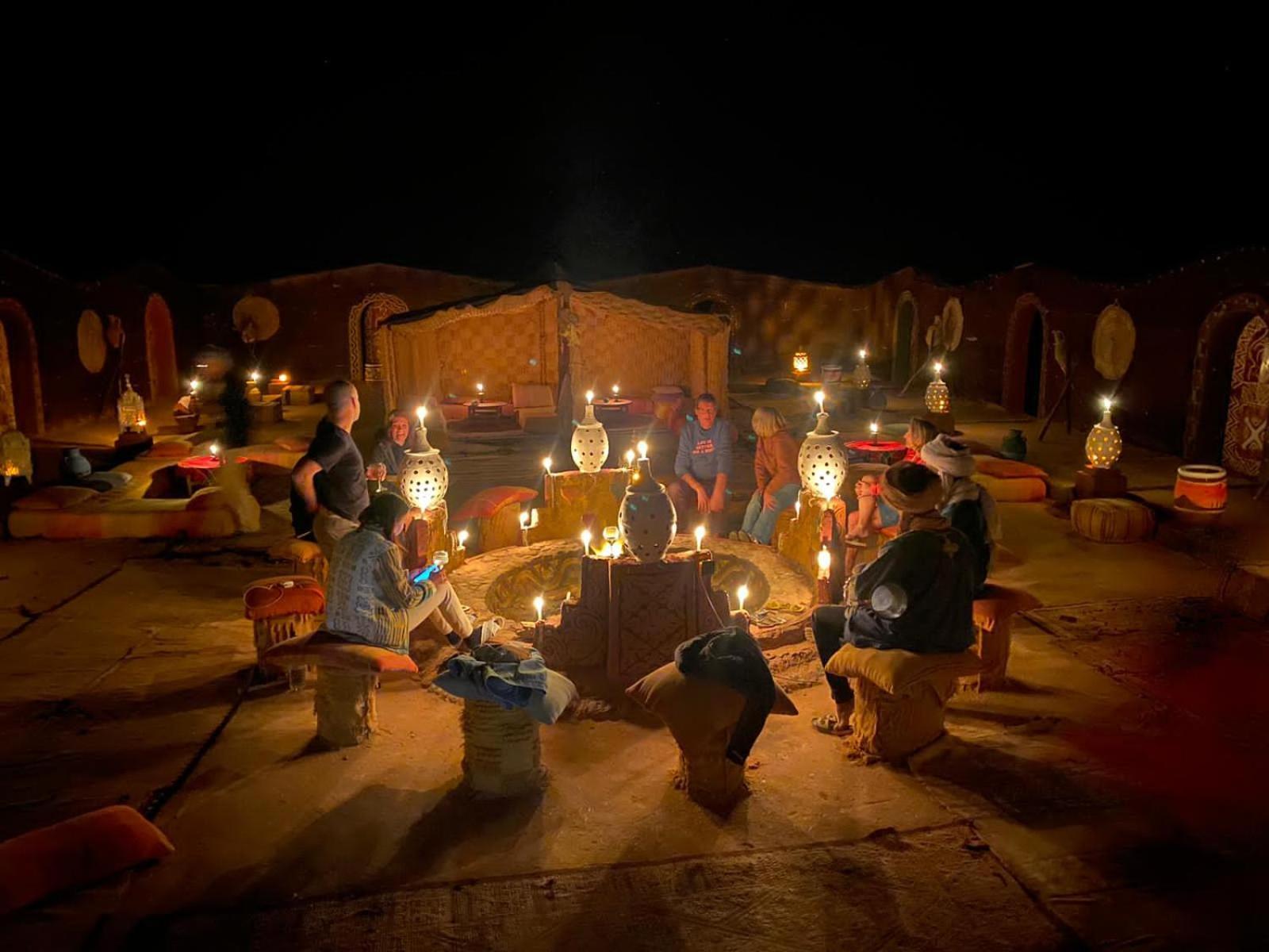 Camp Desert Bivouac Chegaga El Gouera Esterno foto